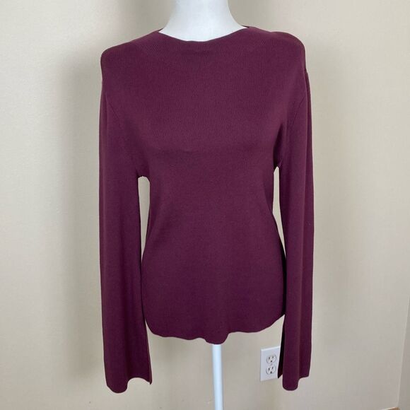 Halogen Split Sleeve Knit Sweater Size Small NWT‎ (B2) - Picture 1 of 11